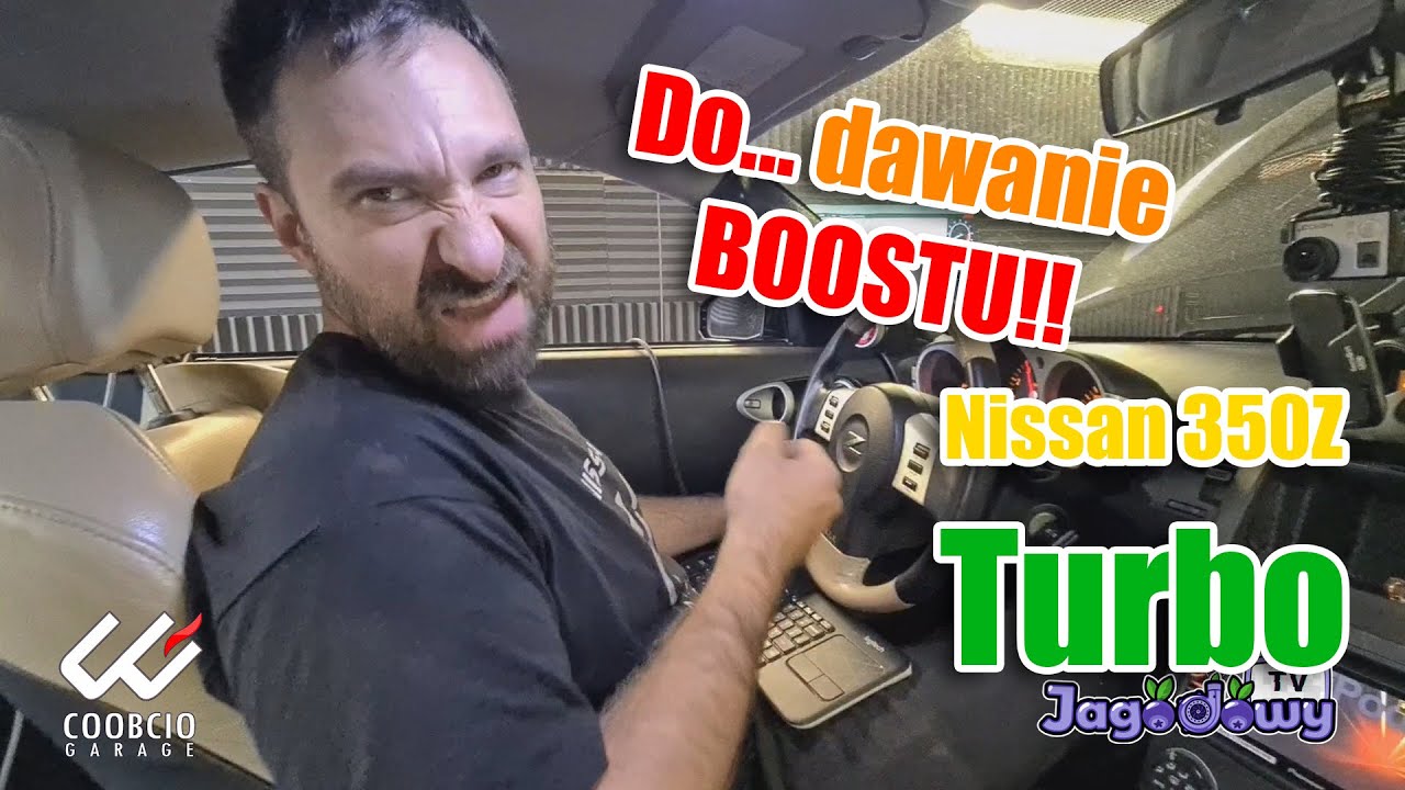 Coobcio Garage - Nissan 350Z Turbo podnoszenie doładowania!