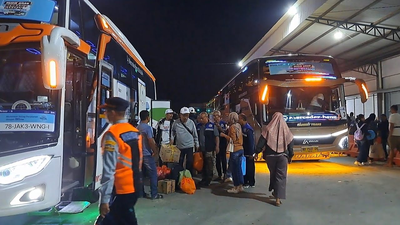 Mudik gratis sekitar 70 bus msuk wonogiri H-3 ini