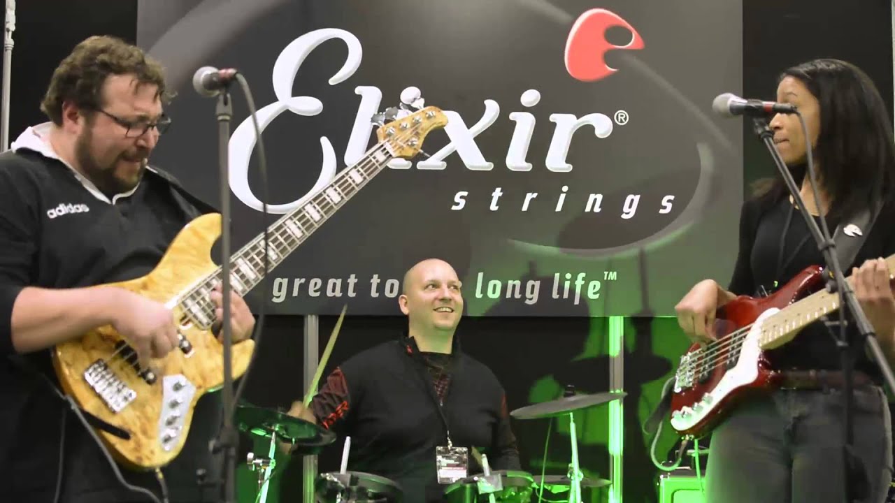 London Bass Guitar Show 2015 - Yolanda Charles, Federico Malaman,Gergo Borlai, Elixer string
