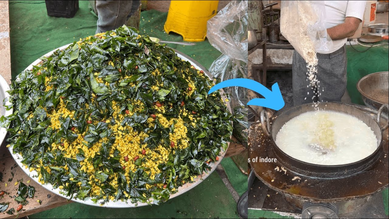 Indore Ka Famous Poha Chivda Wala | Chatpata Pohe Ka Chivda | Indian Street Food