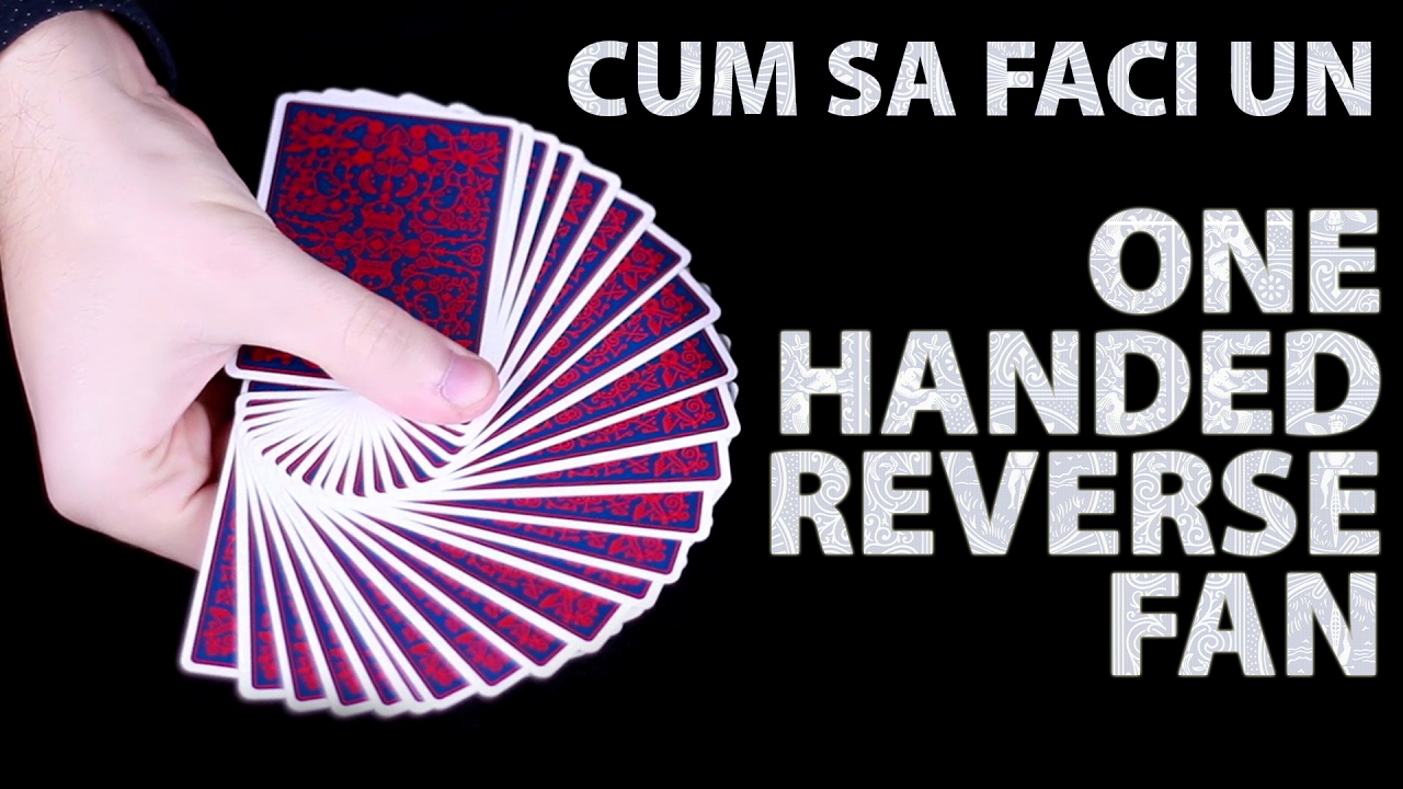 Cum se face Reversed thumb fan? | Magic House Academy #3