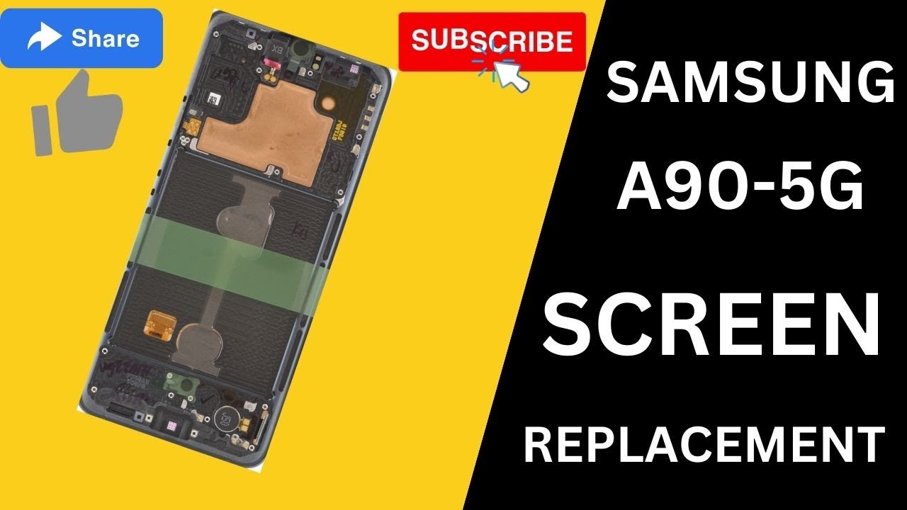 Samsung Galaxy A90 screen and back glass Replacement/lcd change A90