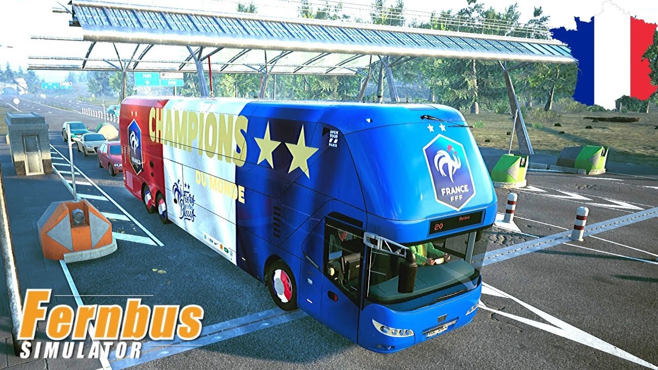 Fernbus Simulator | Paris → Reims | DLC France | Logitech G920 |