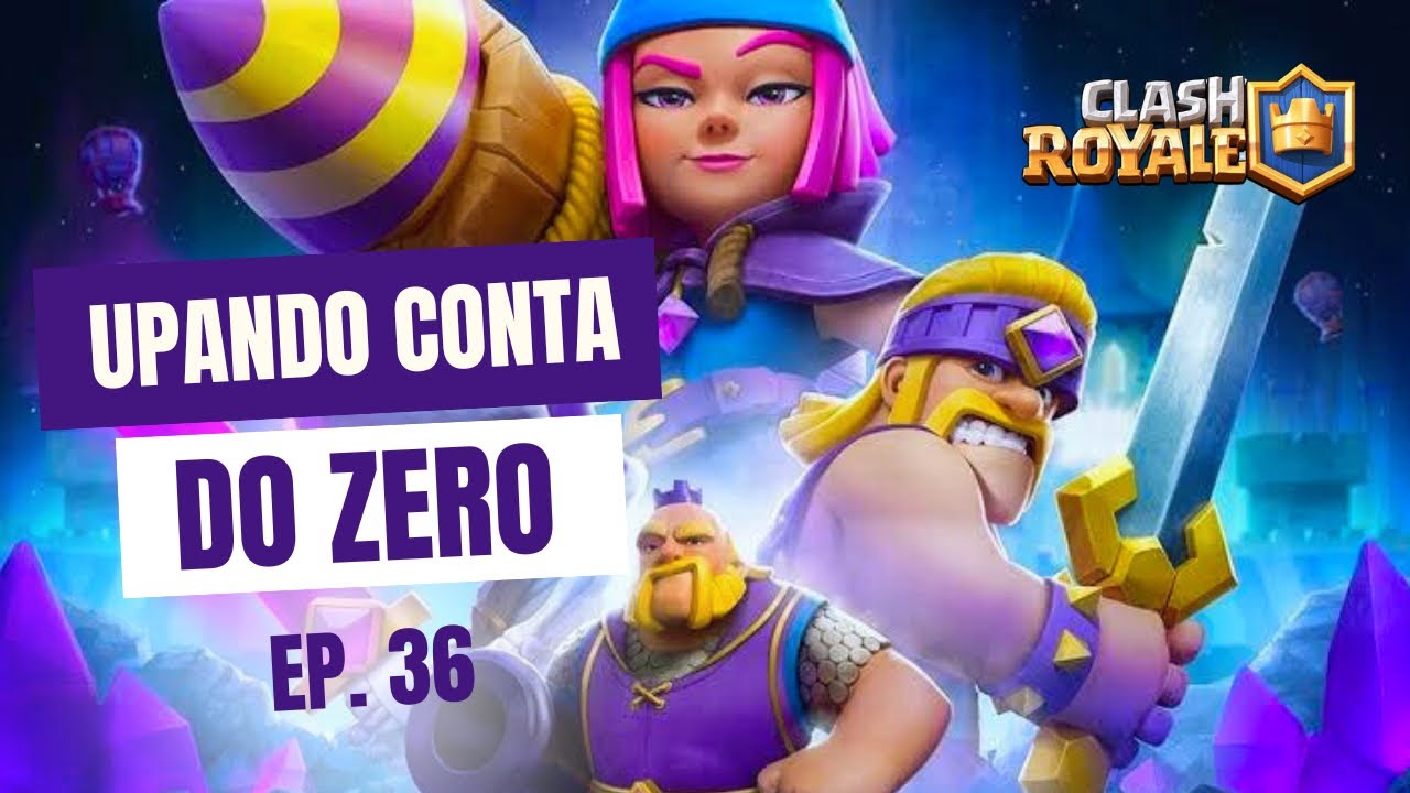 👑🔥 Ep.36 CLASH ROYALE - JÁ CHEGAMOS AOS 4 MIL TROFÉUS 🙏🏼🔥👑