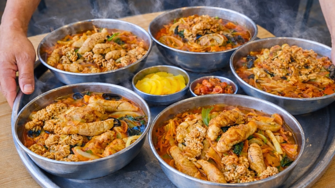 짬뽕에 이것 듬뿍 올렸더니?! 하루아침에 초대박 터진 시골 중국집!! Korean street food
