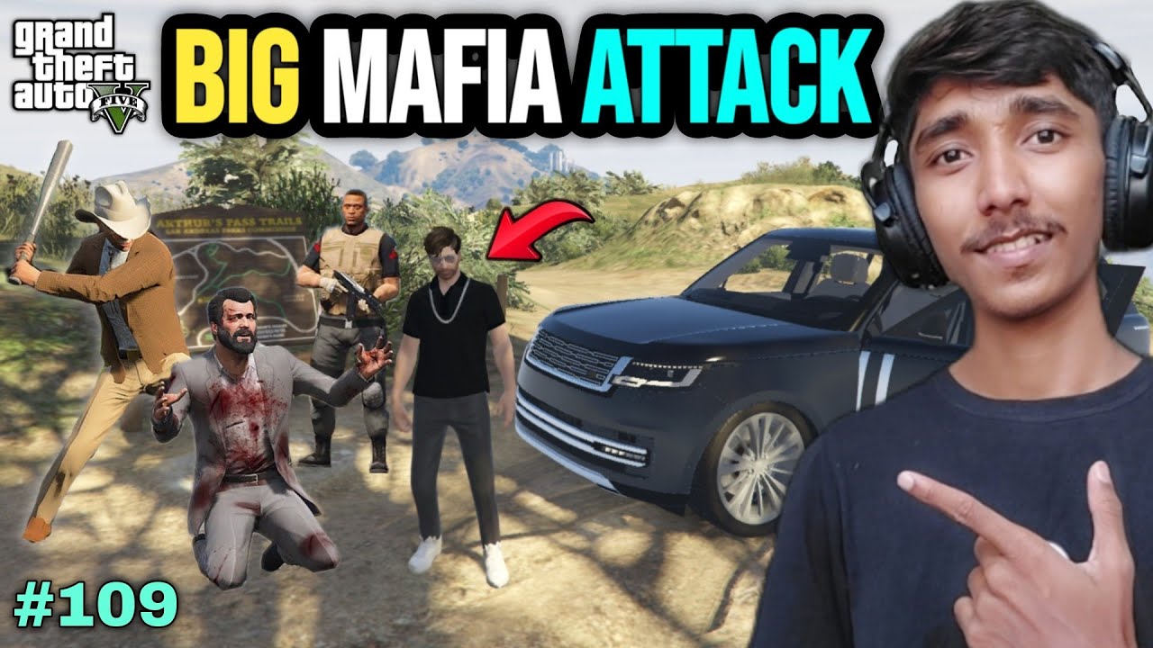 BIG MAFIA KIDNAP MY FRIEND & DESTROYS MY CAR 🤬 | GTA 5 GRAND RP #109
