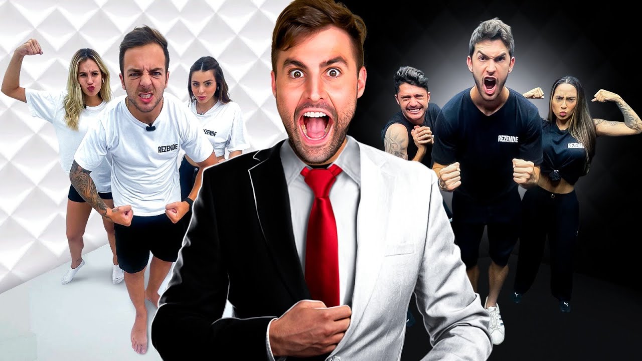 QUARTO PRETO VS BRANCO!!