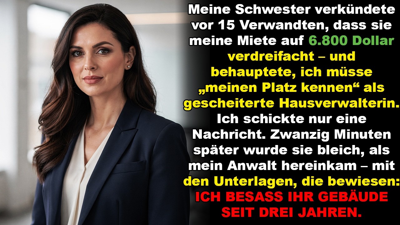 Meine Familie verdreifachte meine Miete auf 6.800 $ – ich schwieg… denn das Haus gehört mir