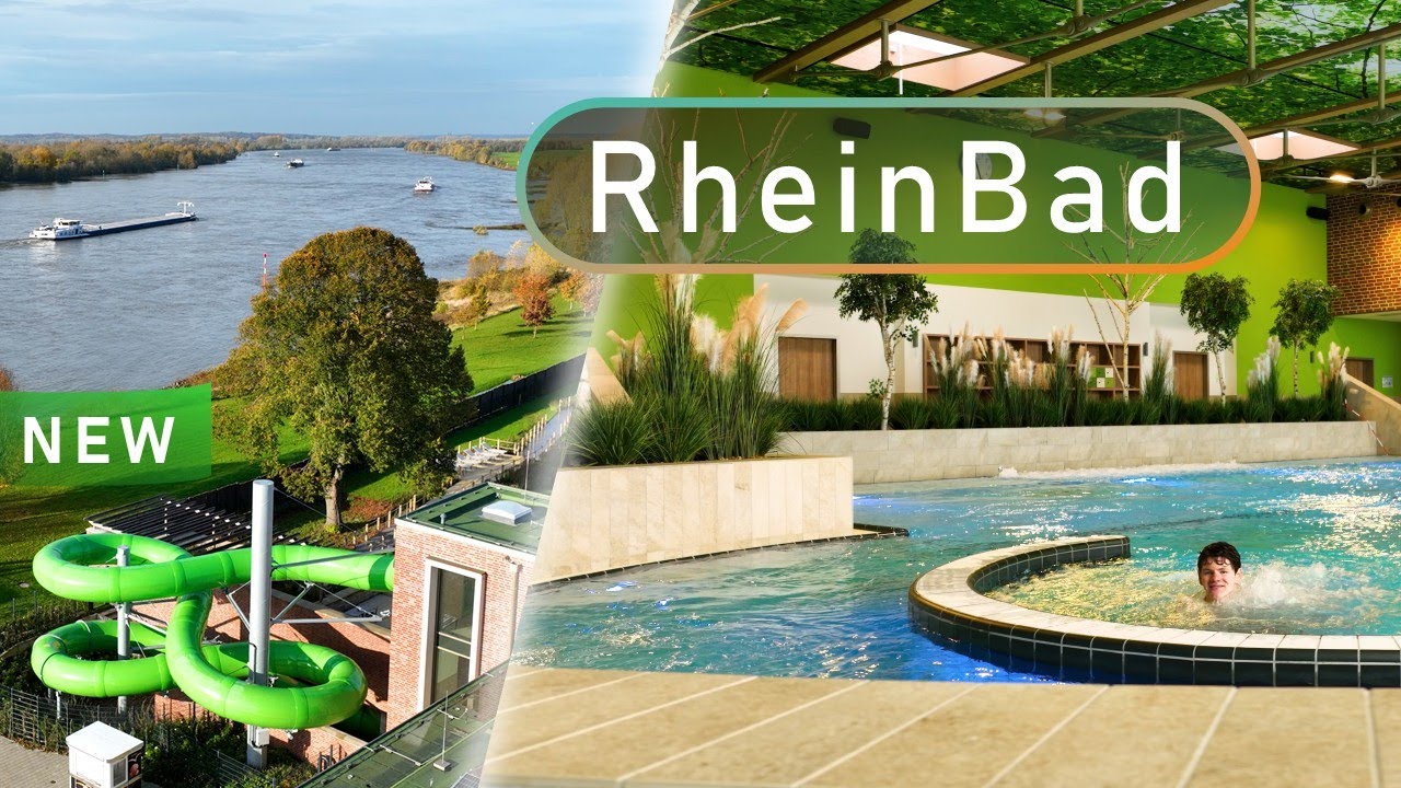 Eine Oase am Rhein: Neues RheinBad Wesel - Impressionen 2025 | Freizeitbad, Rutsche & Saunawelt