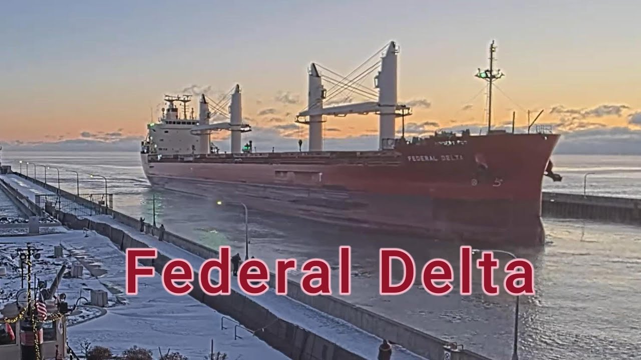 Federal Delta arrived in Duluth 12/19/2025