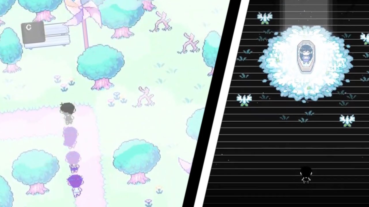 Lets find the Letter C in Pinwheel Forest - OMORI