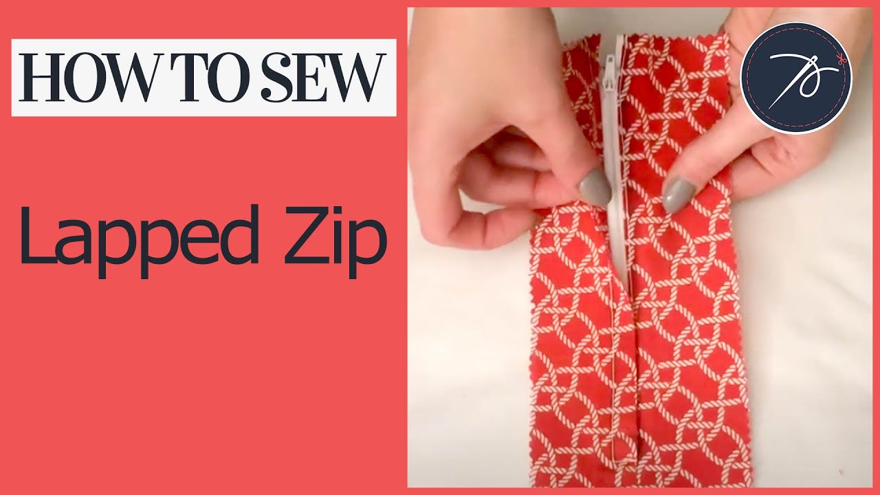 How to Insert a Lapped Zipper