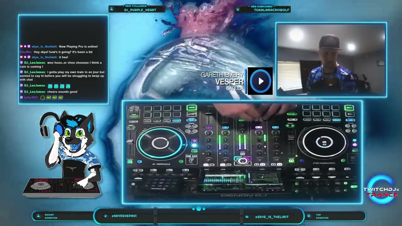 2025 APRIL 12 Twitch DJs Trance Raid Train - Stage 1