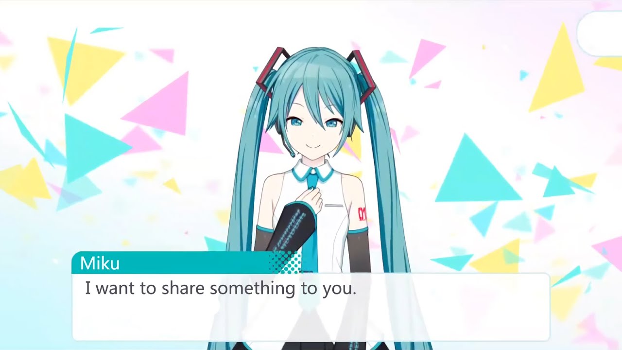 Miku's vocals on Project SEKAI #Puroseka