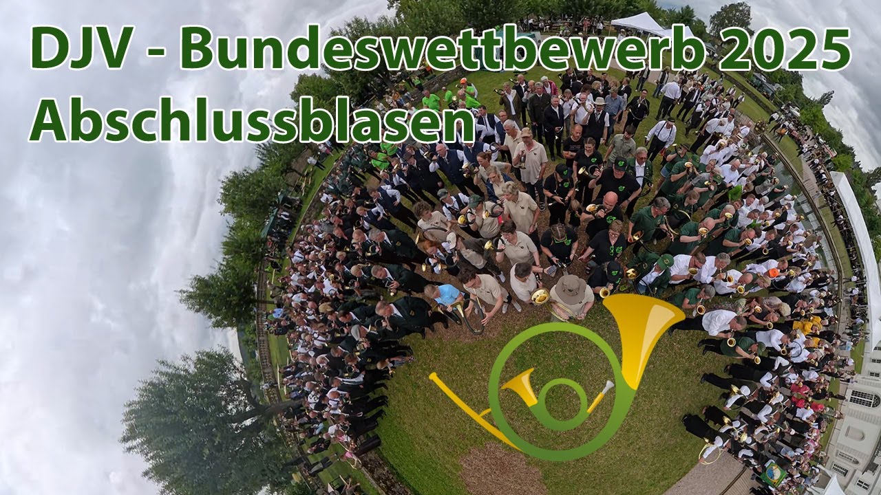 DJV-Bundeswettbewerb 2025 | Abschlussblasen