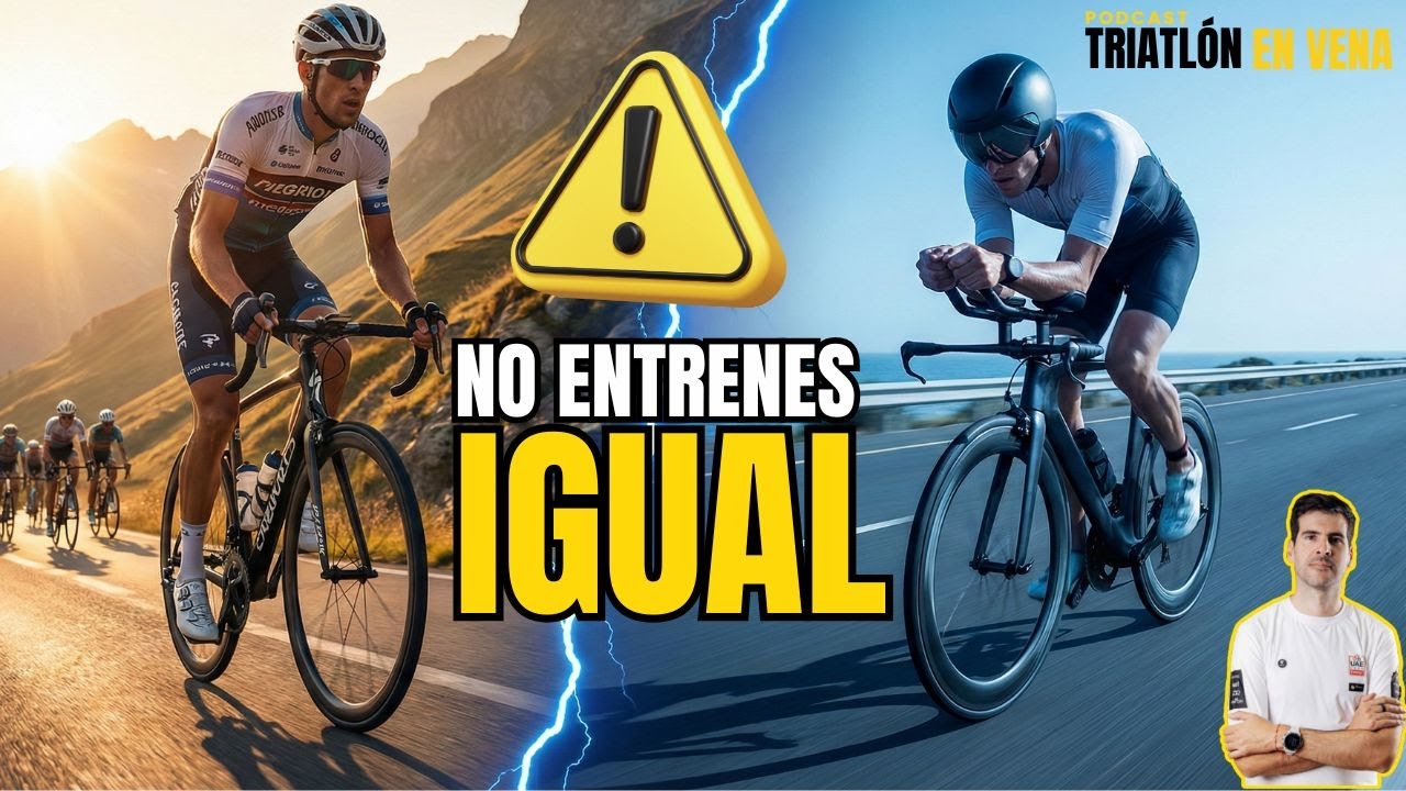 ENTRENAMIENTO: Ciclista vs Triatleta | Las Diferencias CLAVE