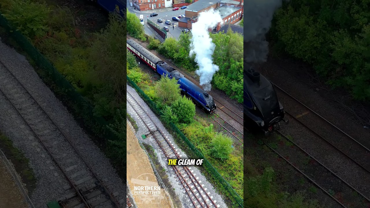 Sir Nigel Gresley Arrives in Darlington &ndash; Titans of Steam Gala