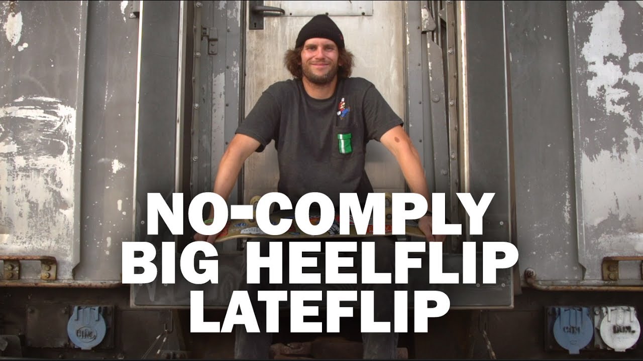 No-Comply Big Heelflip Late-Flip: Beanie || ShortSided