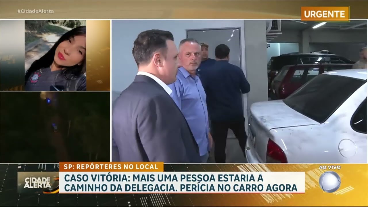 Caso Vitória: polícia faz teste do luminol em carro após manchas de sangue serem encontradas