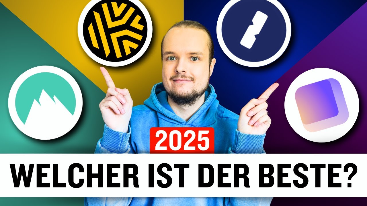 Bester Passwort Manager 2025 | Welchen solltest du wählen ?