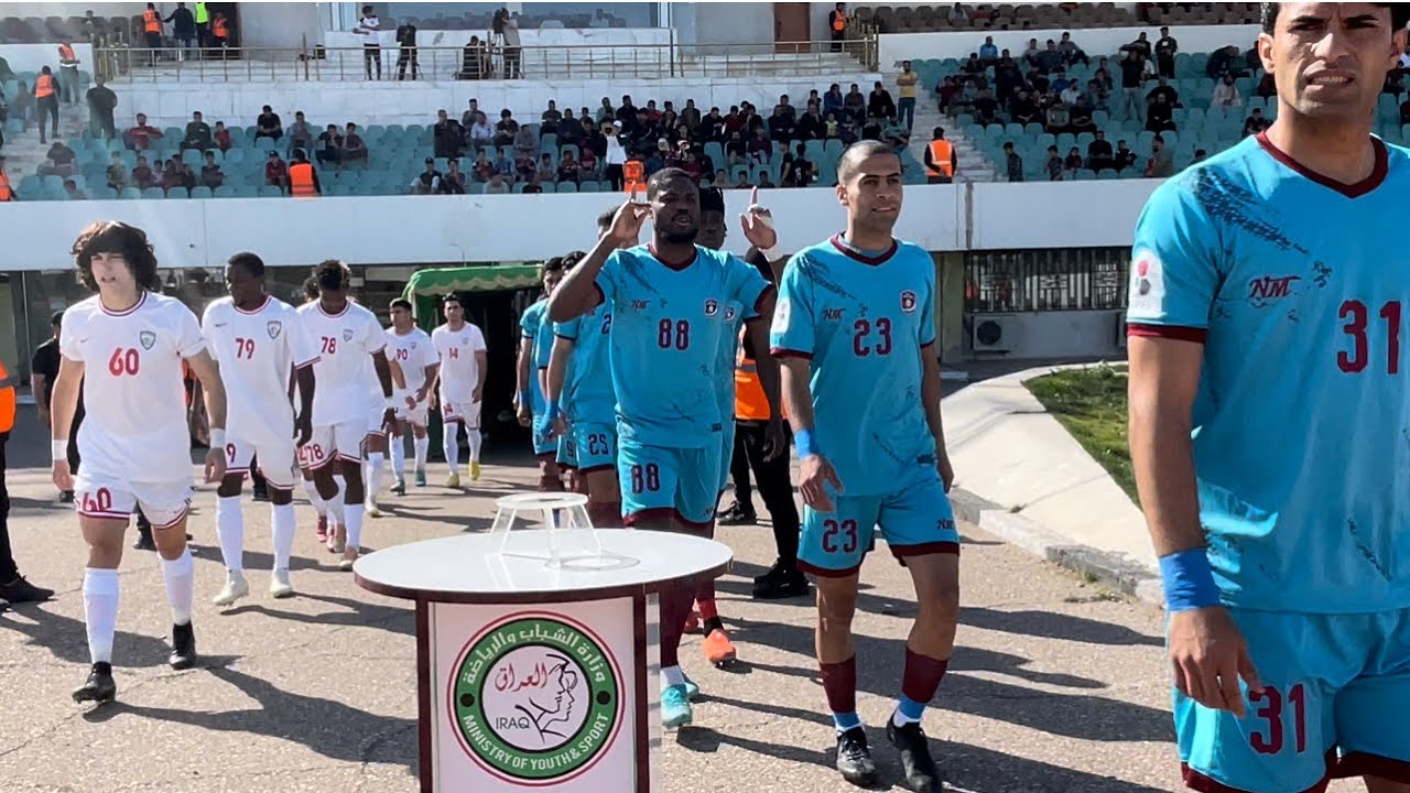 كواليس مباراة ( نفط ميسان 1 - 0 الديوانية ) الدوري العراقي الممتاز