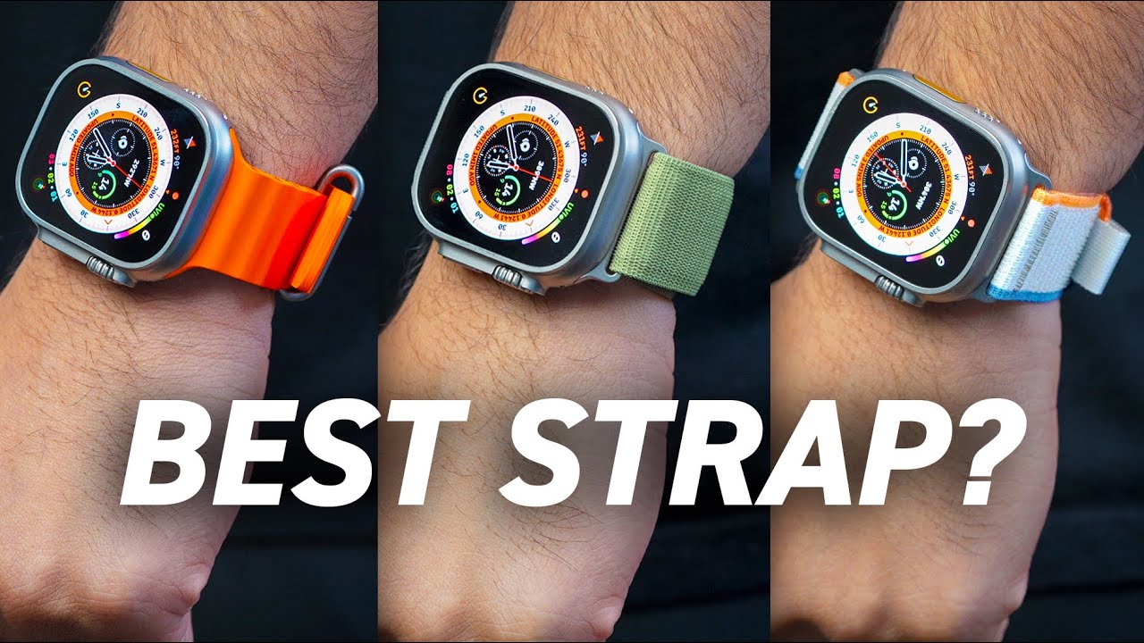 Я сравнил все ремешки Apple Watch Ultra 2 — (Trail, Alpine и Ocean)