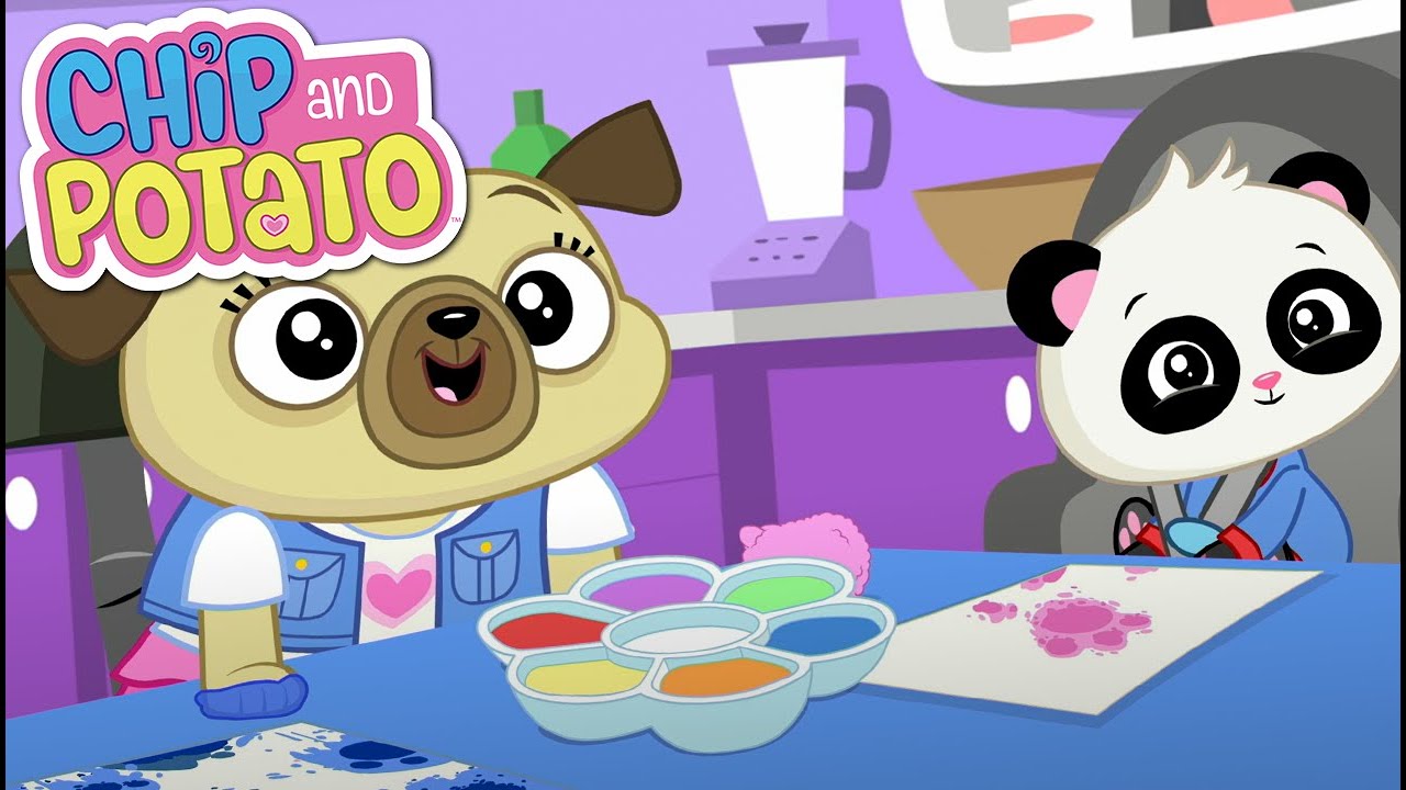 Chip and Potato | Artes e ofícios de Baby Bodi | Desenhos animados para crianças | Netflix