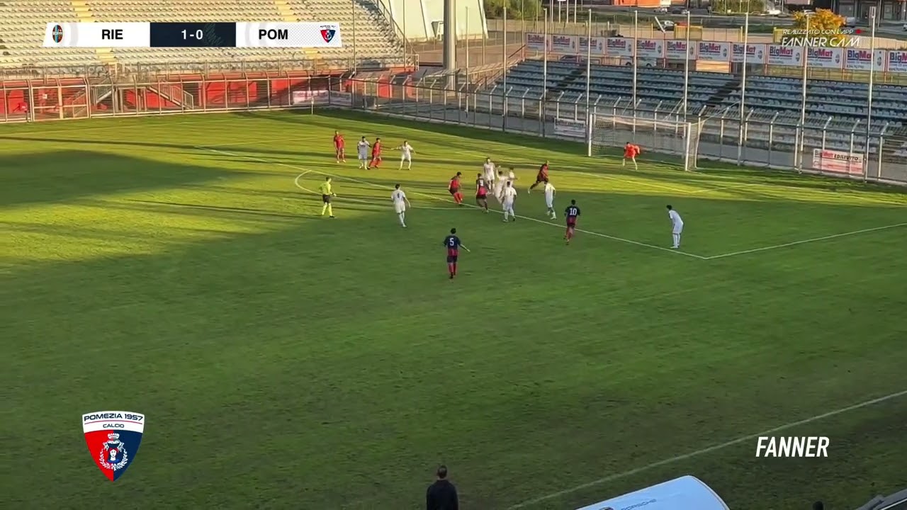 F.C. Rieti 1936 VS Pomezia 1957 | Highlights 10 Giornata