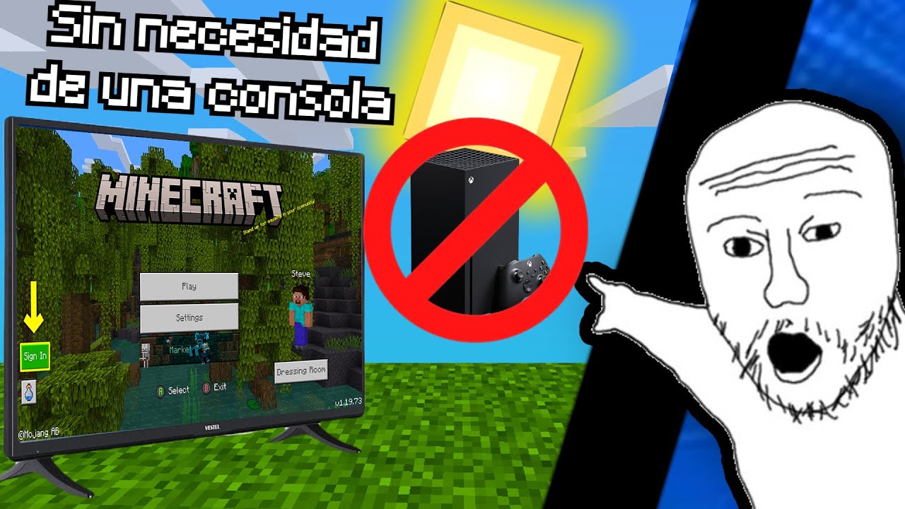 Как играть в MINECRAFT BEDROCK на SMART TV без консоли!