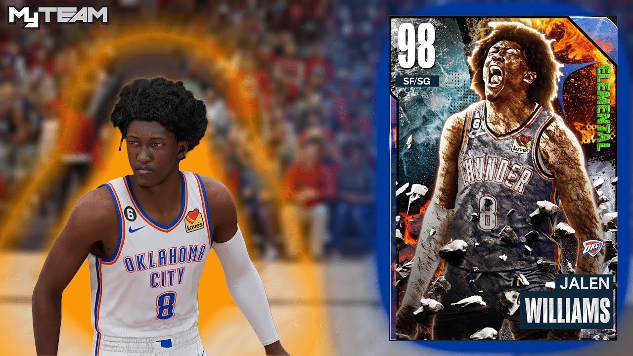 Galaxy Opal Jalen Williams Is The Perfect Wing IN NBA 2k23 My Team..