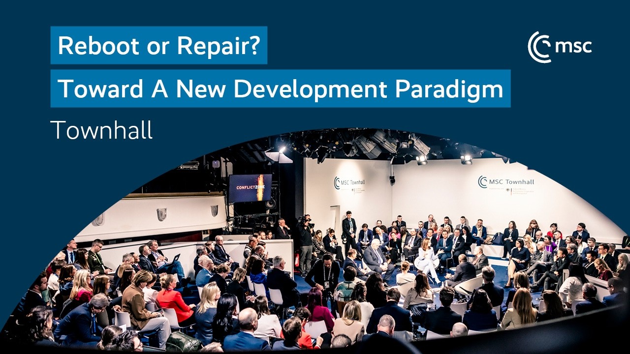 Reboot or Repair? Toward A New Development Paradigm | Opening Townhall