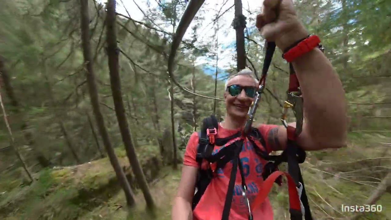 Flyline cascate di Riva campo tures