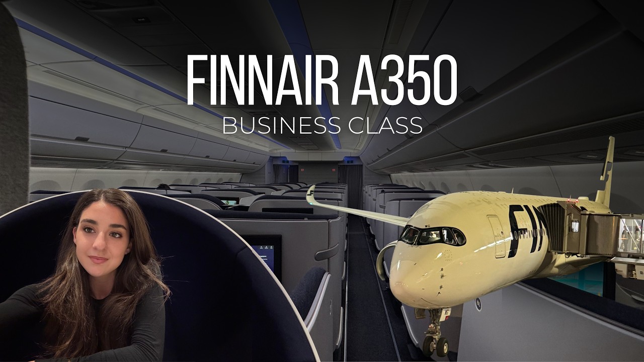 Зал ожидания бизнес-класса Finnair | A350-900 | Обзор зала ожидания и полета из Хельсинки в Синга...