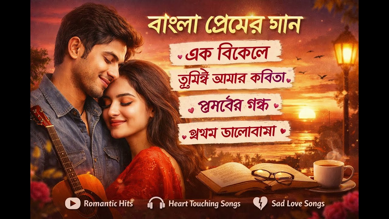 বাংলা প্রেমের গান | এক বিকেলে | তুমিই আমার কবিতা | হৃদয় ছোঁয়া রোমান্টিক সংকলন