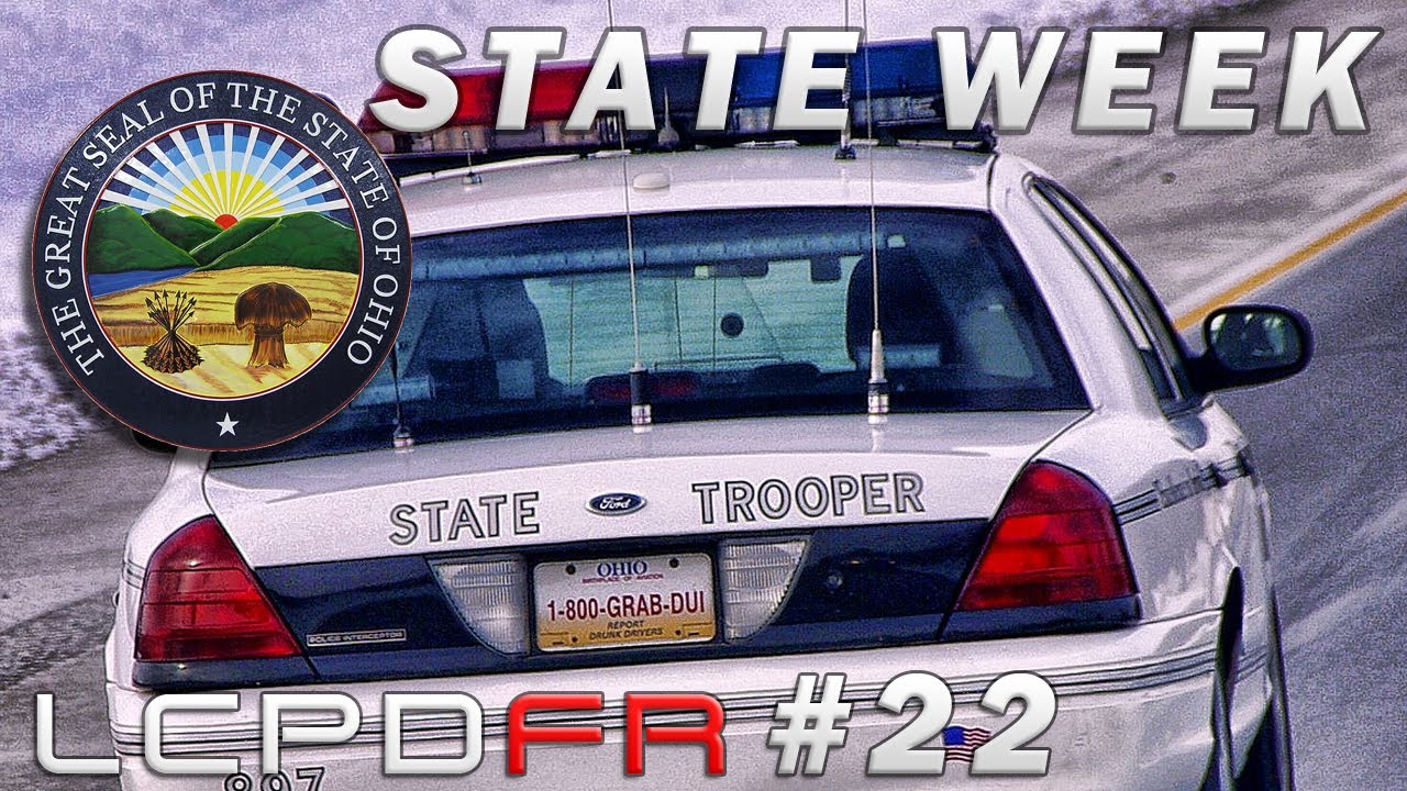 GTA IV LCPDFR MP#22 - State Week Ohio Pt I