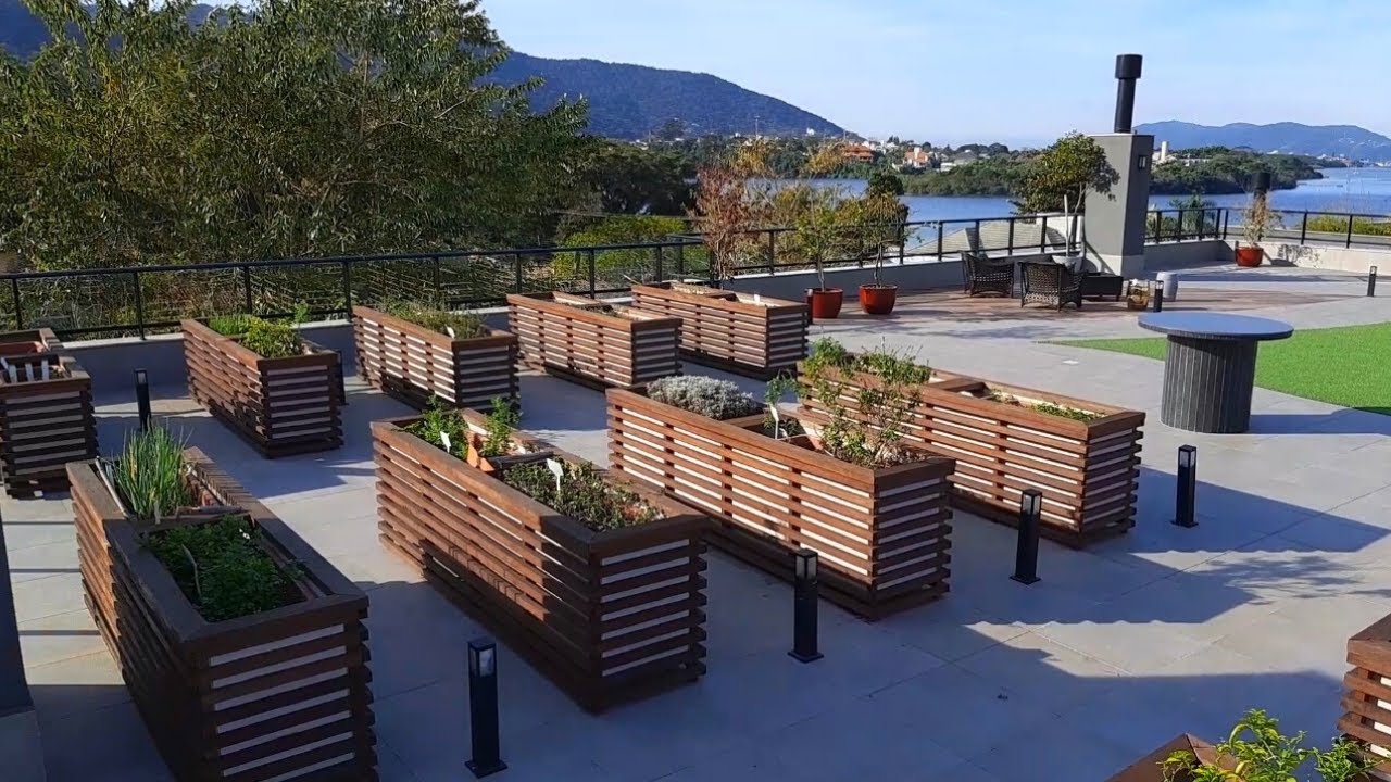 HORTA EM VASOS PARA PRÉDIO | Realmente Linda!