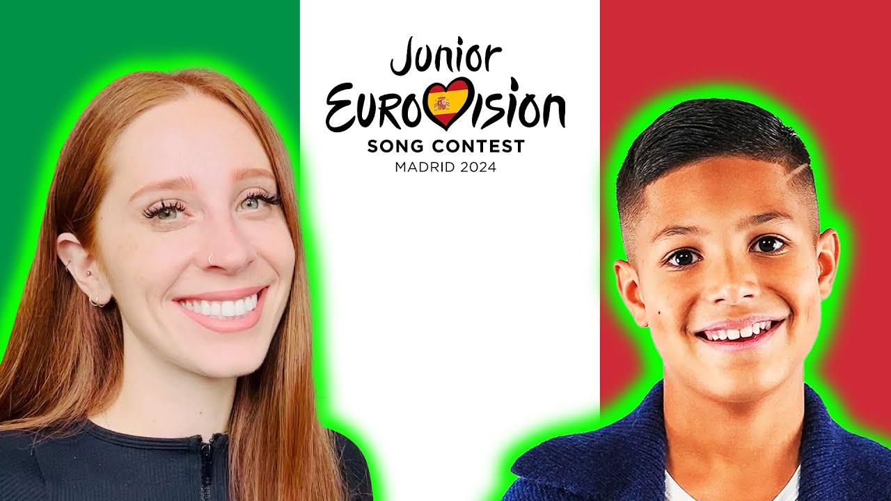 LET'S REACT TO ITALY'S SONG FOR JUNIOR EUROVISION 2024 - SIMONE GRANDE 