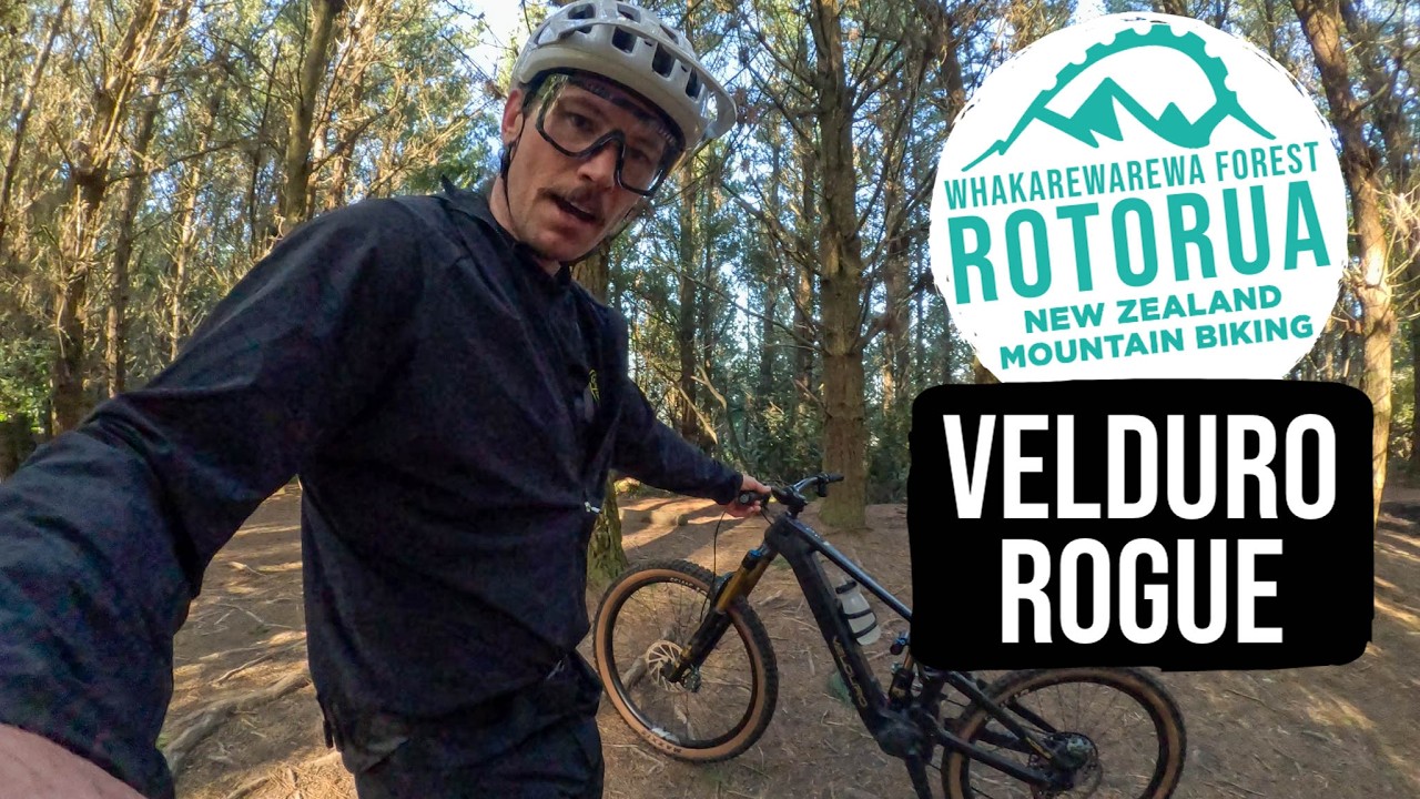 Putting the Velduro ROGUE to the TEST | Rowdy Review Riding Rotorua Classics