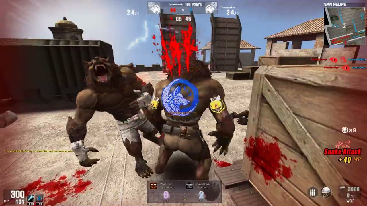 WolfTeam DeathMatch Wolf Vs Wolf 10