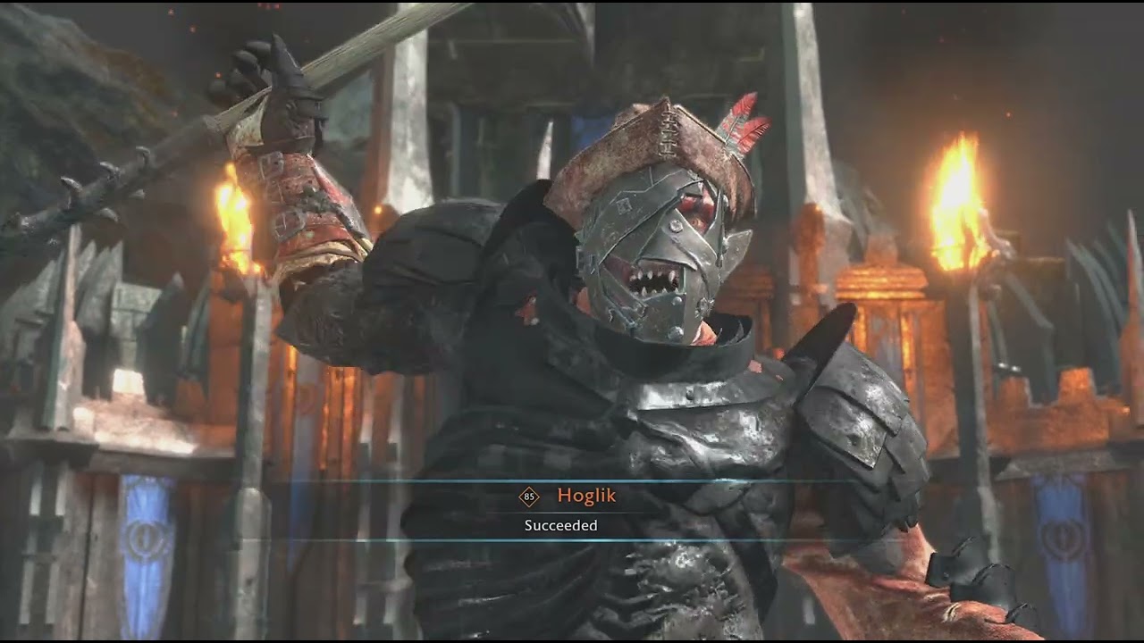 Created cool red machine ork