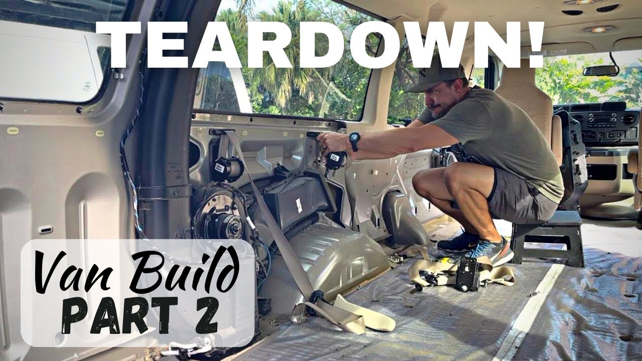 Переделка Ford Econoline E350 в удлинённый фургон — часть вторая