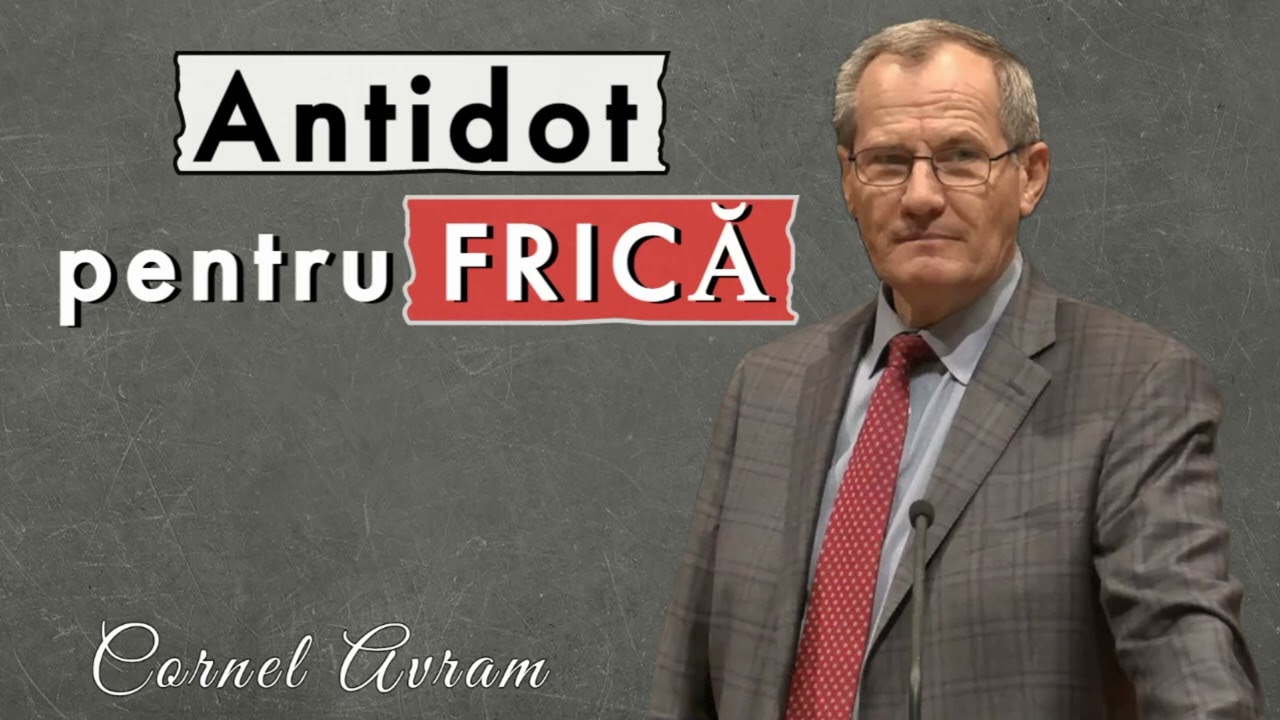 Cornel Avram - Antidot pentru frică