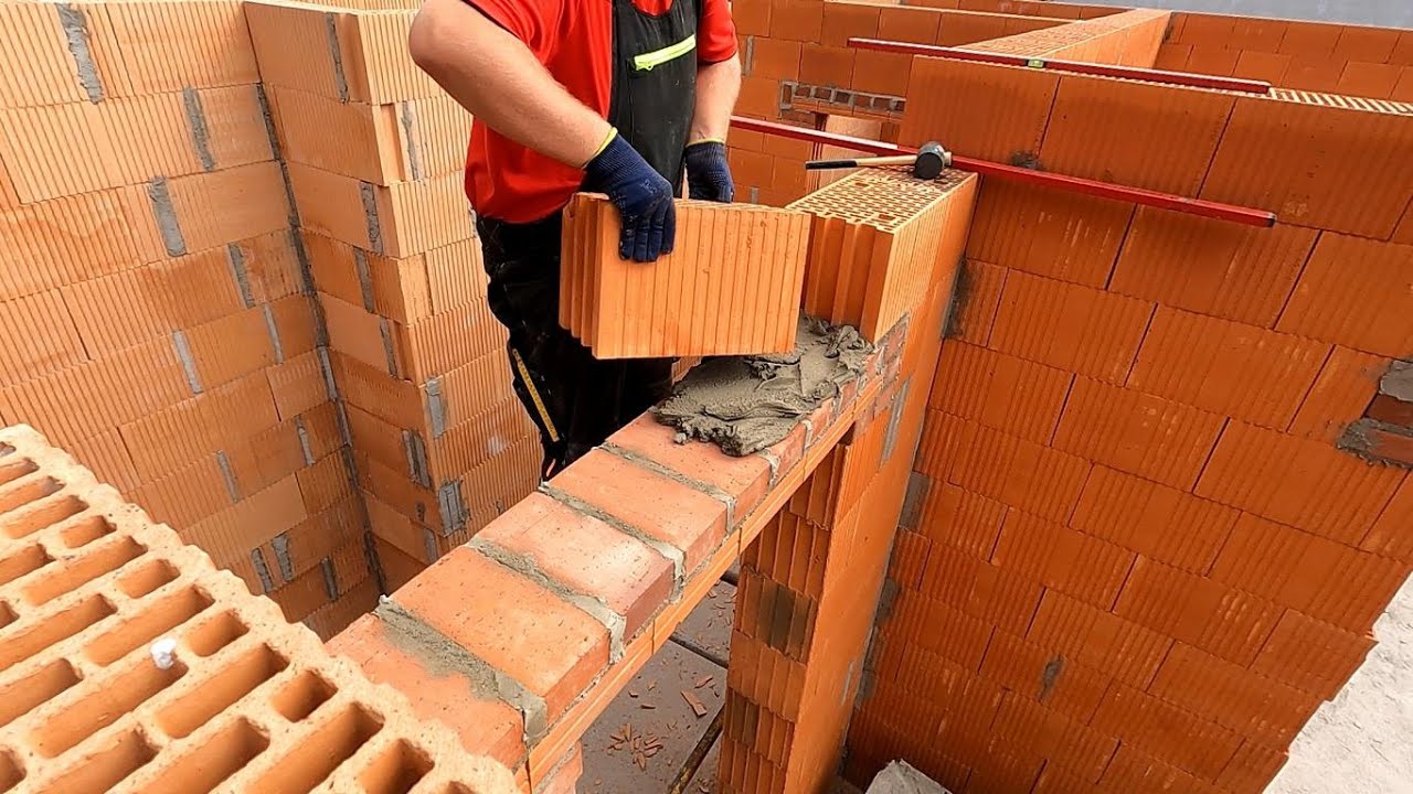 49) Nadproża i koniec murowania