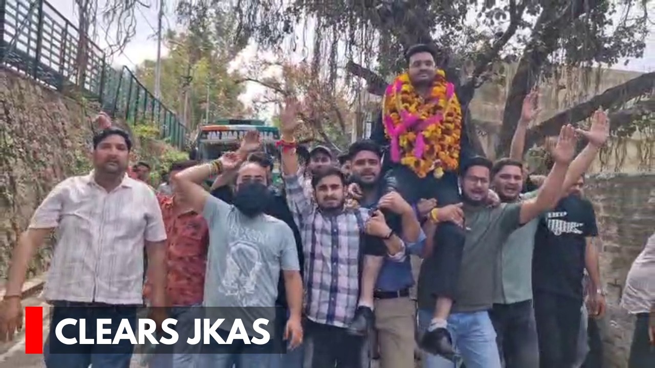 Reasi: Wasim Ali Secures 33rd Rank in JKAS; Credits Success To Parents & Teachers
