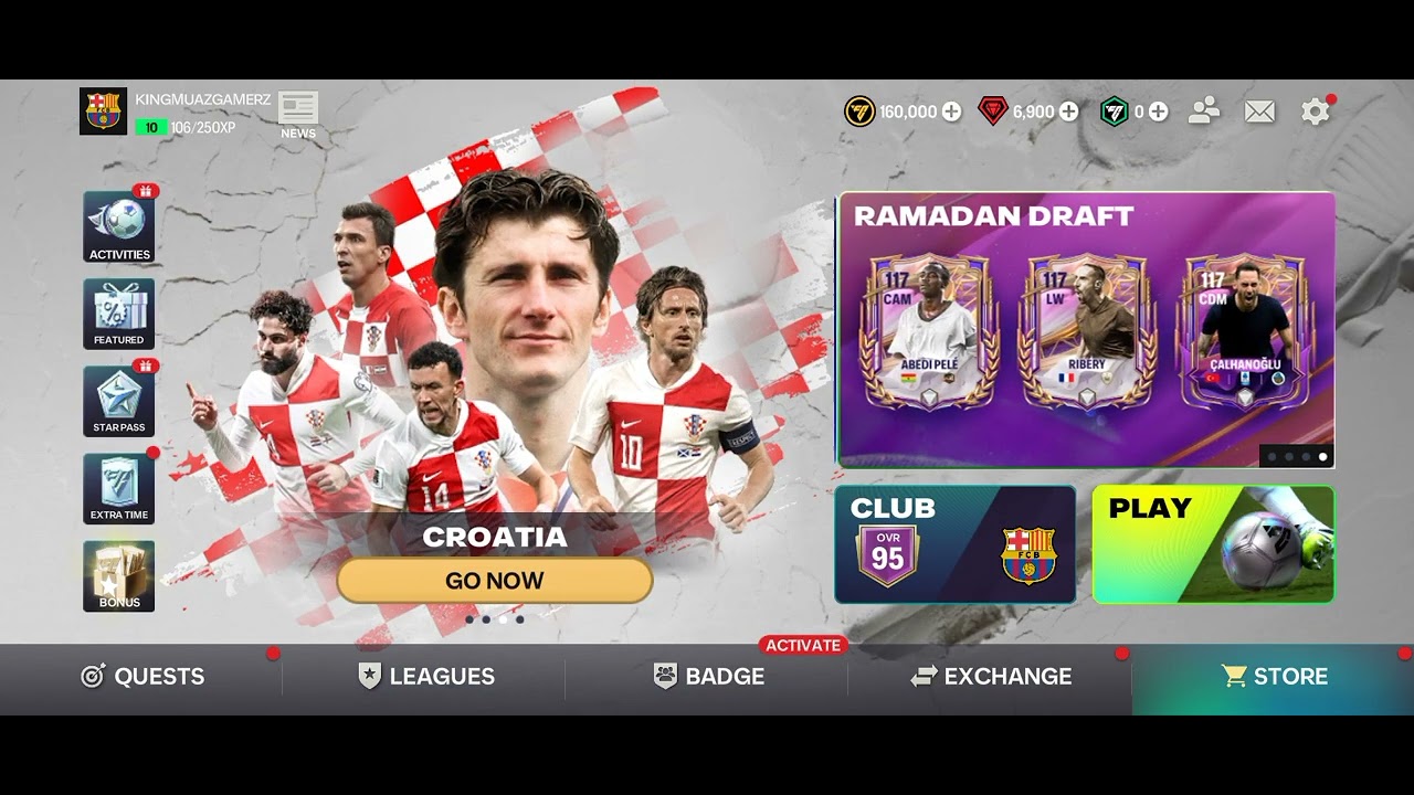 PLAYING FC MOBILE WITH @SALIKGAMERZ7YT-7 