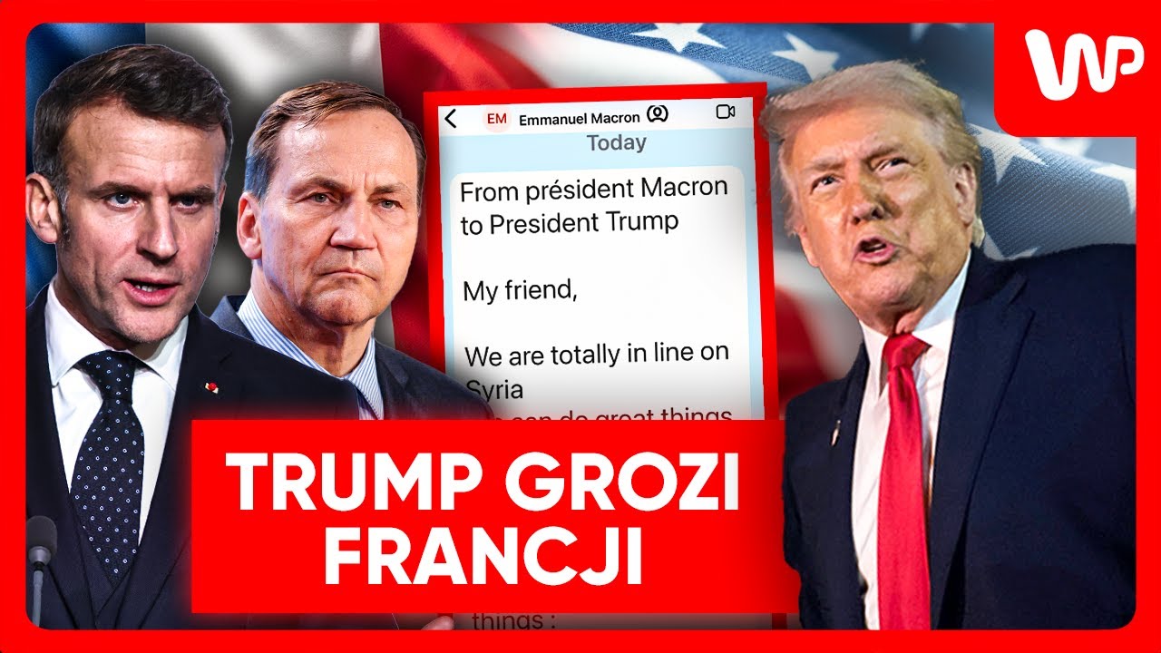 Trump grozi Francji. Opublikował SMS-a od Macrona. Dotyczył Grenlandii