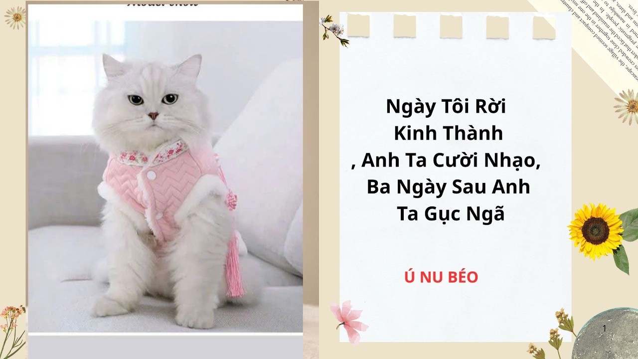 FULL Audio / NGÀY TÔI RỜI KINH THÀNH ANH TA CƯỜI NHẠO BA NGÀY SAU ANH TA NGỤC NGÃ