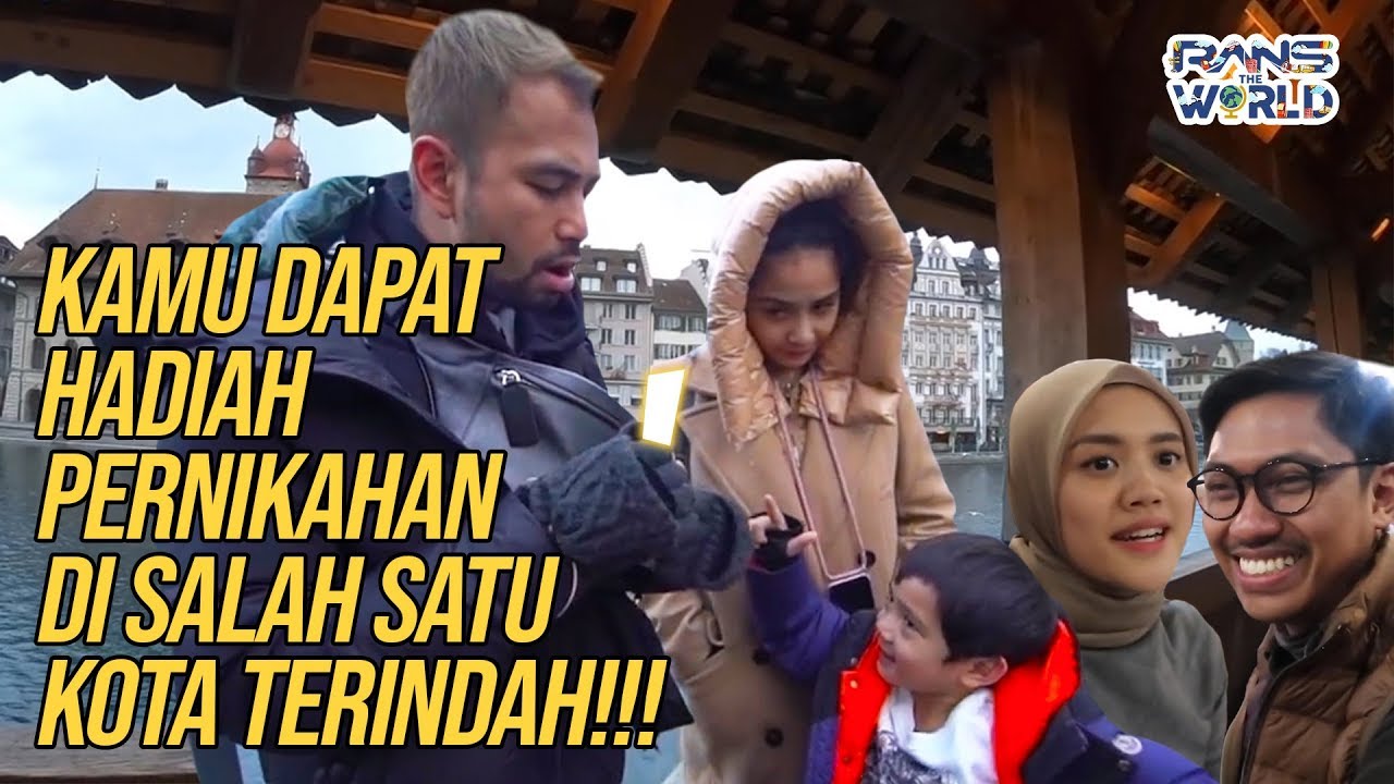 HADIAH PERNIKAHAN KAMU ADALAH DITRAKTIR MAKAN NAGITA LANGSUNG DI SWISS #RANSTHEWORLD