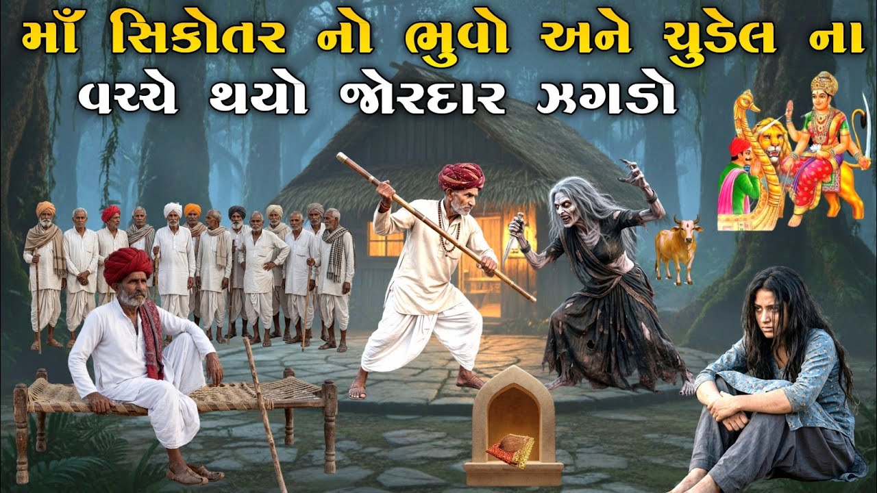 માઁ સીકોતર નો ભુવો અને ચુડેલ નાં વચ્ચે થયો જોરદાર ઝગડો | Sikotar ma no itihas | vahanvati digital