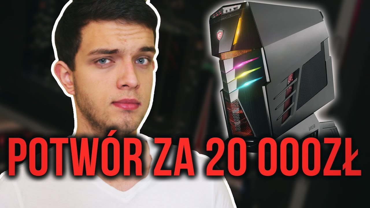 Potw&oacute;r za 20 000ZŁ - MSI Aegis TI3 | GTX 1080 SLI | I7-7700k